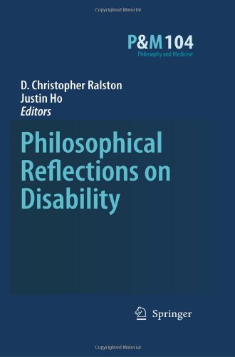 Philosophical Reflections On Disability 1st Edition D Christopher Ralston