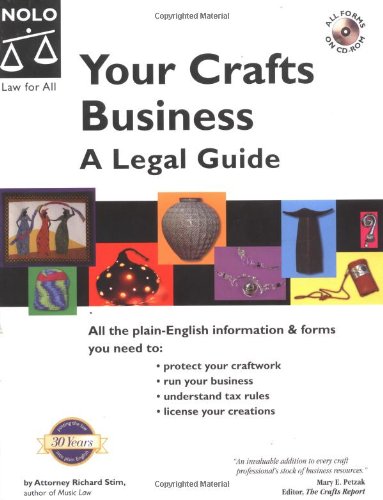 Your Crafts Business A Legal Guide Richard Stim