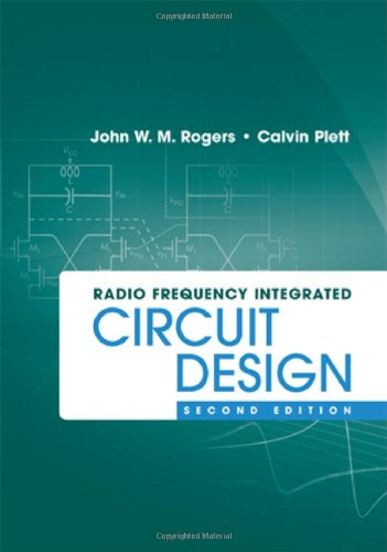 Radio Frequency Integrated Circuit Design 2nd Edition John M W Rogers