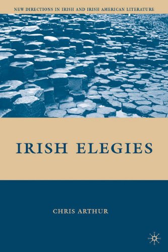 Irish Elegies New Directions In Irish And Irish American Literature Chris Arthur