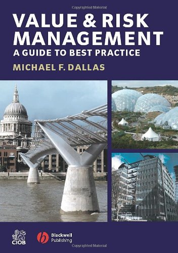 Value And Risk Management A Guide To Best Practice 1st Edition Michael F Dallas