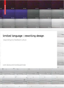 Limited Language Rewriting Design Responding To A Feedback Culture 1st Edition Colin Davies