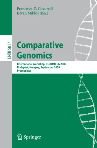 Comparative Genomics International Workshop Recombcg 2009 Budapest Hungary September 2729 2009 Proceedings 1st Edition Eric Tannier Auth