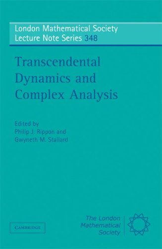 Transcendental Dynamics And Complex Analysis 1st Edition Philip J Rippon