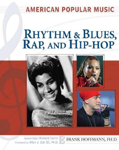 Rhythm And Blues Rap And Hiphop American Popular Music Frank W Hoffmann