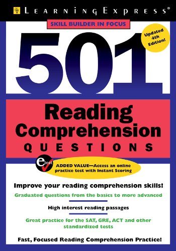 501 Reading Comprehension Questions 4th Edition Learningexpress Editors