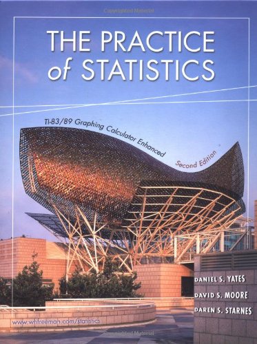 Answer Booklet For The Exercises In The Practice Of Statistics Ti83 89 Graphing Calculator Enhanced Second Edition Second Edition Daniel S Yates David S Moore Daren S Starnes