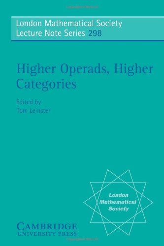 Higher Operads Higher Categories Tom Leinster