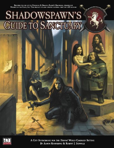 Thieves World Shadowspawns Guide To Sanctuary Thieves World D20 35 Roleplaying Aaron Rosenberg