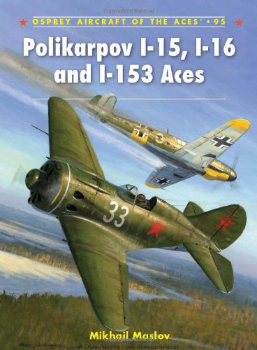 Polikarpov I15 I16 And I153 Aces 1st Edition Mikhail Maslov