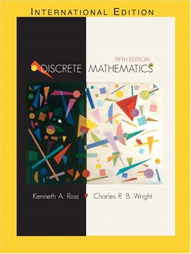 Discrete Mathematics 5th Edition 5th Edition Kenneth A Ross
