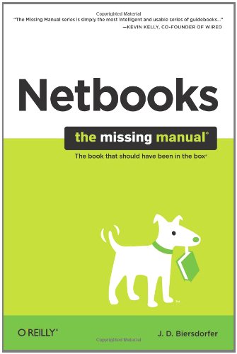 Netbooks The Missing Manual 1st Edition Jd Biersdorfer