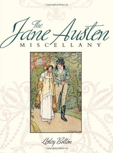 Jane Austen Miscellany Lesley Bolton