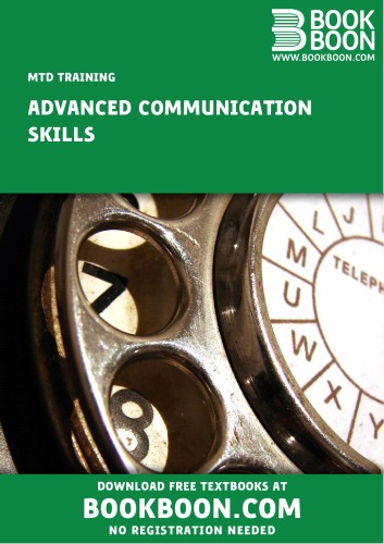 Advanced Communication Skills Sean Mcpheat