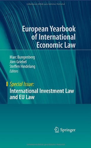 International Investment Law And Eu Law 1st Edition Steffen Hindelang