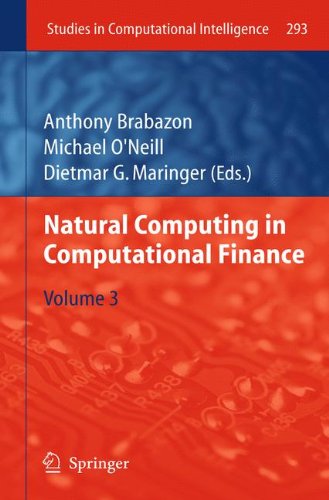 Natural Computing In Computational Finance 1st Edition Anthony Brabazon