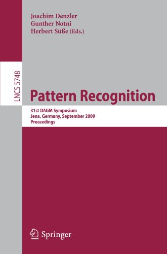 Pattern Recognition 31st Dagm Symposium Jena Germany September 911 2009 Proceedings 1st Edition Evren İmre