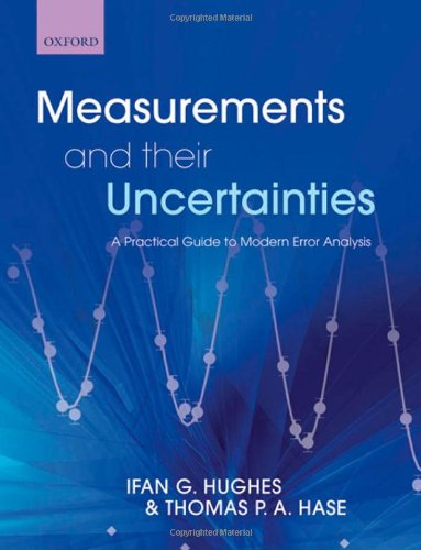 Measurements And Their Uncertainties A Practical Guide To Modern Error Analysis Ifan Hughes