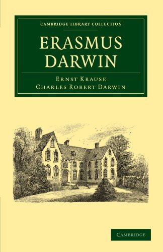 Erasmus Darwin 1st Edition Ernst Krause Charles Robert Darwin