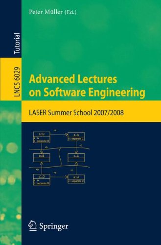 Advanced Lectures On Software Engineering Laser Summer School 20072008 1st Edition Tony Hoare Auth