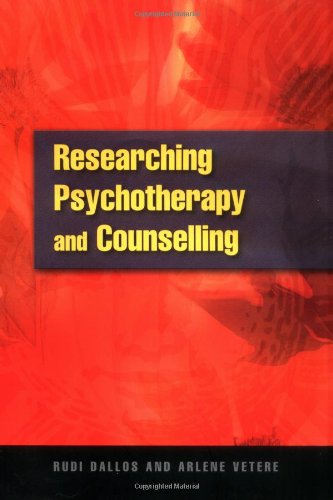 Researching Psychotherapy And Counselling 1st Edition Rudi Dallos