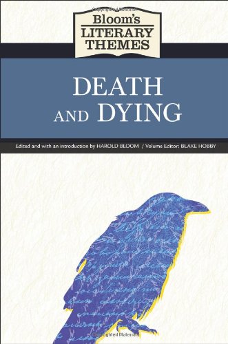 Death And Dying 1st Edition Harold Bloom Edited And With An Introduction By