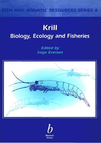 Krill Biology Ecology And Fisheries Fish And Aquatic Resources Inigo Everson