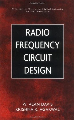 Radio Frequency Circuit Design 1st Edition W Alan Davis Krishna Agarwal