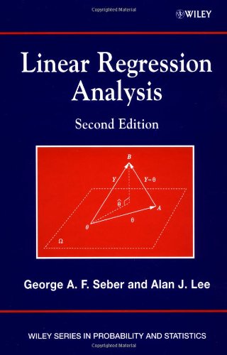 Linear Regression Analysis 2nd Edition Wiley Series In Probability And Statistics 2nd Edition George A F Seber