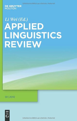 Applied Linguistics Review 1st Edition Li Wei