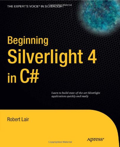 Beginning Silverlight 4 In C 3rd Edition Robert Lair