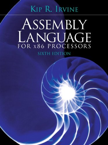 Assembly Language For X86 Processors 6th Edition 6th Kip Irvine