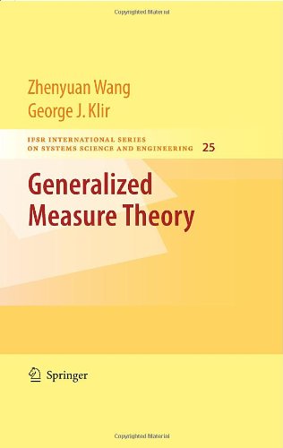 Generalized Measure Theory 1st Edition Zhenyuan Wang George J Klir Auth