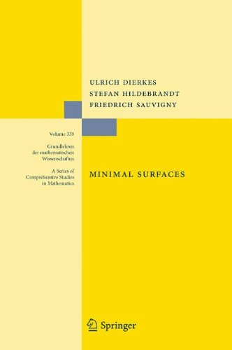 Minimal Surfaces 2nd Edition Ulrich Dierkes Stefan Hildebrandt