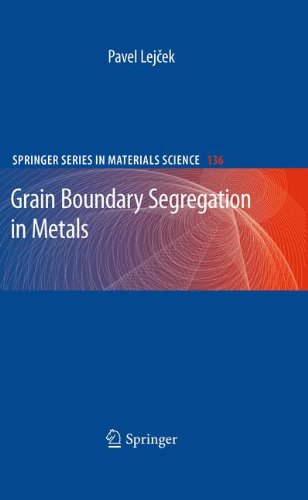 Grain Boundary Segregation In Metals 1st Edition Pavel Lejcek Auth