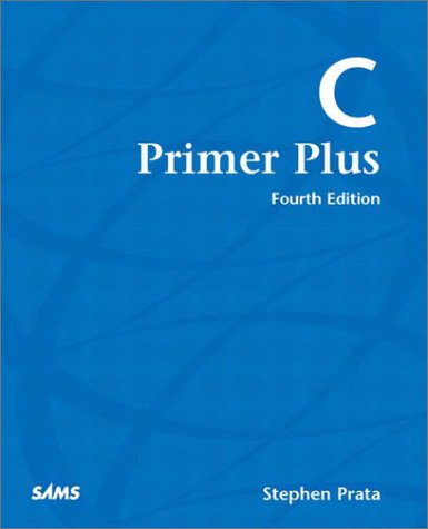 C Primer Plus 4th Edition 4th Edition Stephen Prata