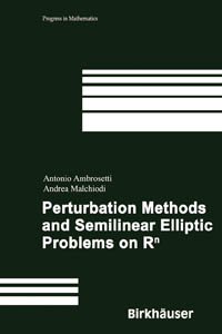 Perturbation Methods And Semilinear Elliptic Problems On Rn 1st Edition Antonio Ambrosetti