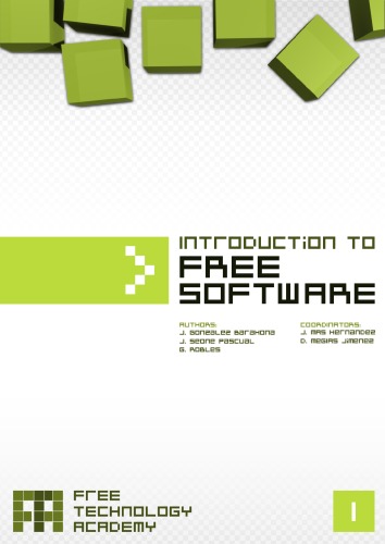 Introduction To Free Software 3rd Jess M Gonzlezbarahona