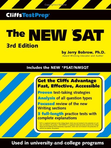 Cliffstestprep The New Sat 3rd Edition 3rd Edition Jerry Bobrow