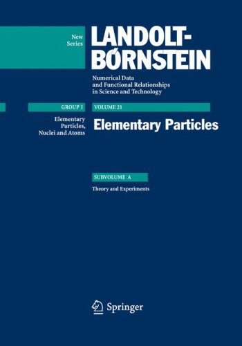 Elementary Particles Subvolume A Theory And Experiments 1st Edition Guido Altarelli