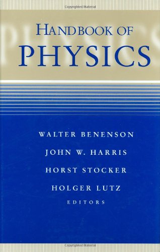 Handbook Of Physics 1st Ed 2002 Corr 2nd Printing Walter Benenson