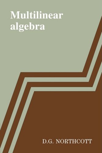 Multilinear Algebra Reissue D G Northcott