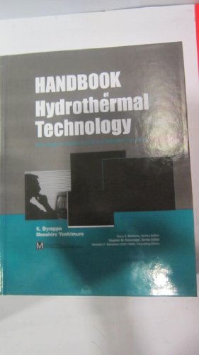 Handbook Of Hydrothermal Technology 1st Edition K Byrappa Masahiro Yoshimura