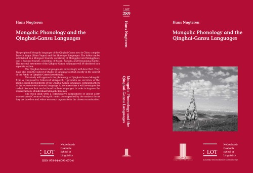 Mongolic Phonology And The Qinghaigansu Languages Hans Nugteren