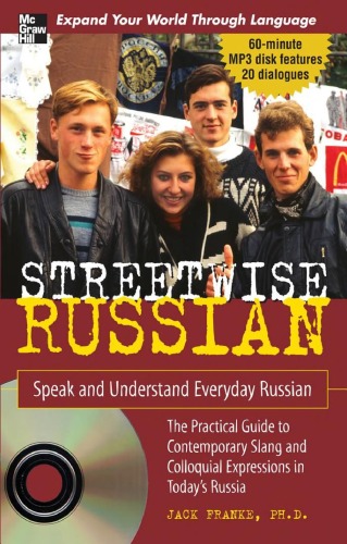 Streetwise Russian With Audio Cd Speak And Understand Everyday Russian 1st Edition Jack Franke
