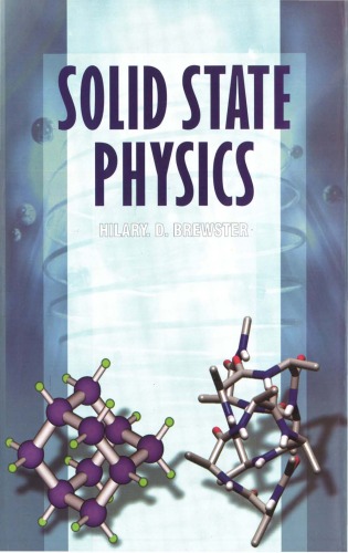 Solid State Physics Hilary D Brewster