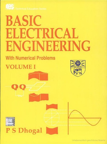 Basic Electrical Engineering V 1 Ps Dhogal