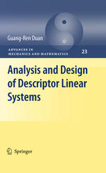 Analysis And Design Of Descriptor Linear Systems 1st Edition Guangren Duan Auth