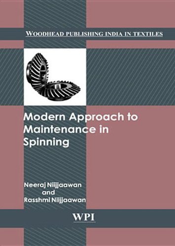 Modern Approach To Maintenance In Spinning Woodhead Publishing India Neeraj Nijjawan