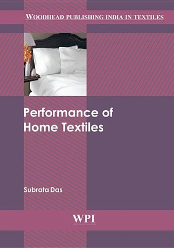 Performance Of Home Textiles Woodhead Publishing India Subrata Das
